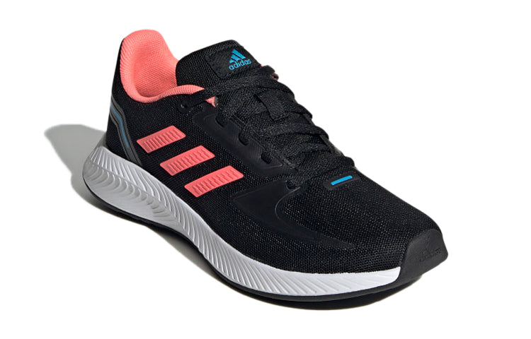 (GS) adidas Runfalcon 2.0 J 'Black Acid Red' GX3537