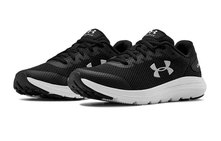 (GS) Under Armour Surge 2 AC 'Black White' 3022870-001