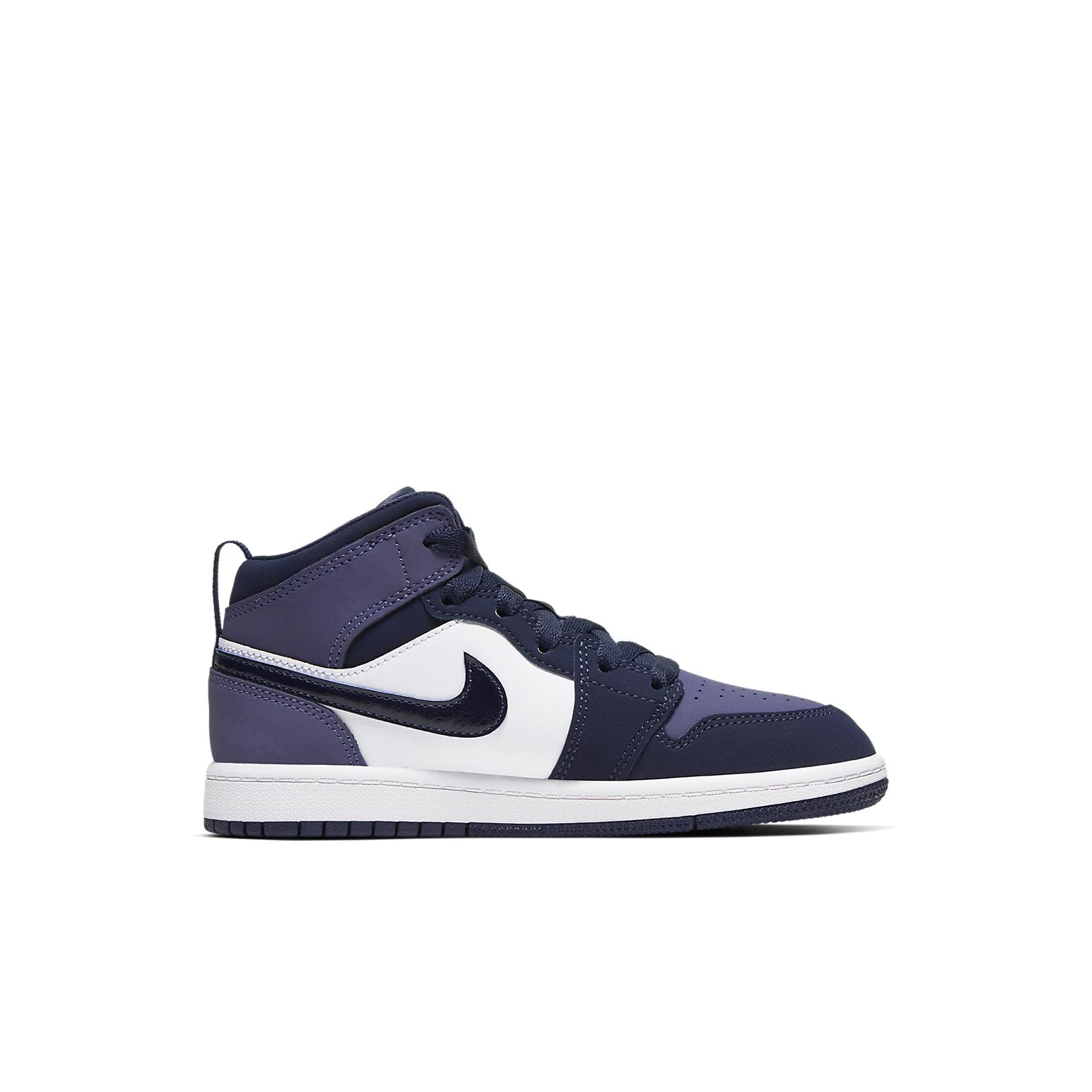 (PS) Air Jordan 1 Mid 'Sanded Purple' 640734-445