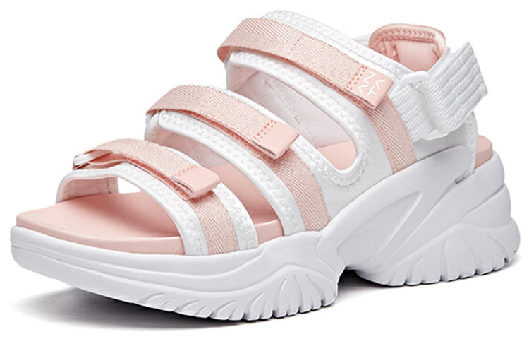 (WMNS) ANTA Training Series Sandals 'White Pink' 922027032-1