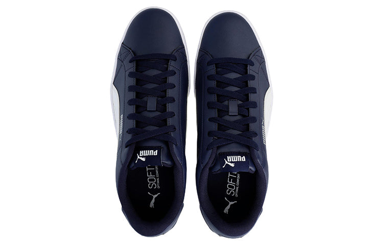 PUMA Smash Vulc V3 Retro Low Tops Casual Skateboarding Shoes Unisex Blue 380752-07