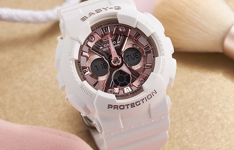 CASIO Baby-G 'White' BA-130-7A1PRL