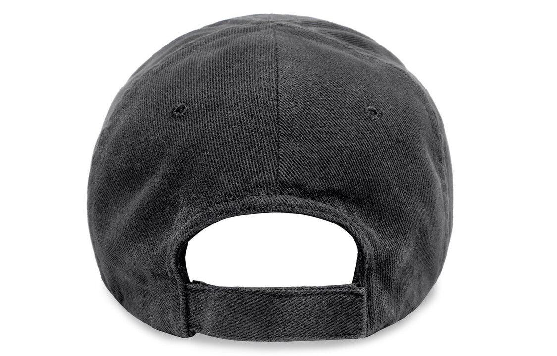 Balenciaga Double Logo Cap 'Black Faded' 744273410B21071