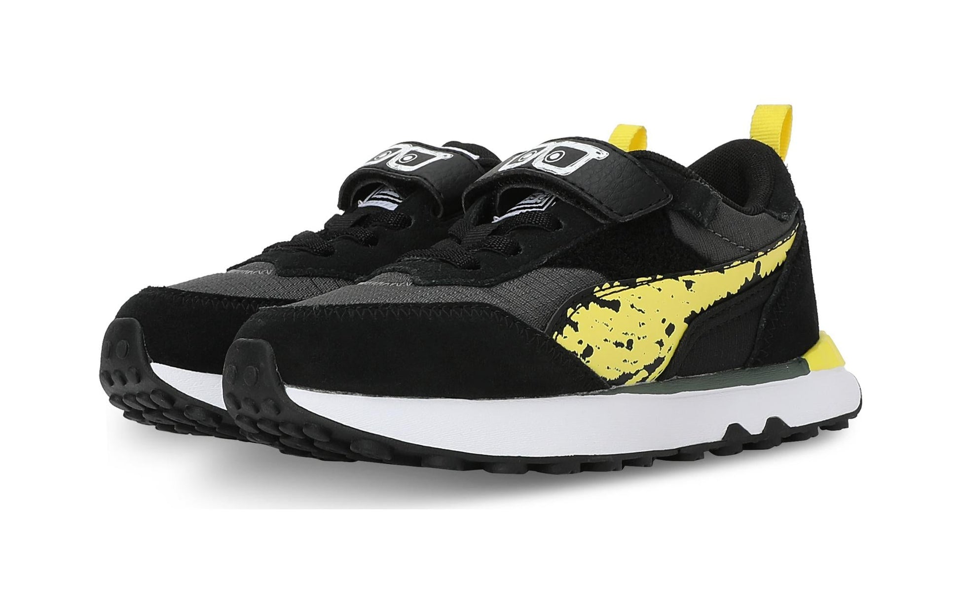 (PS) PUMA x SPONGEBOB SQUAREPANTS Rider FV 'Black Yellow' 393886-01