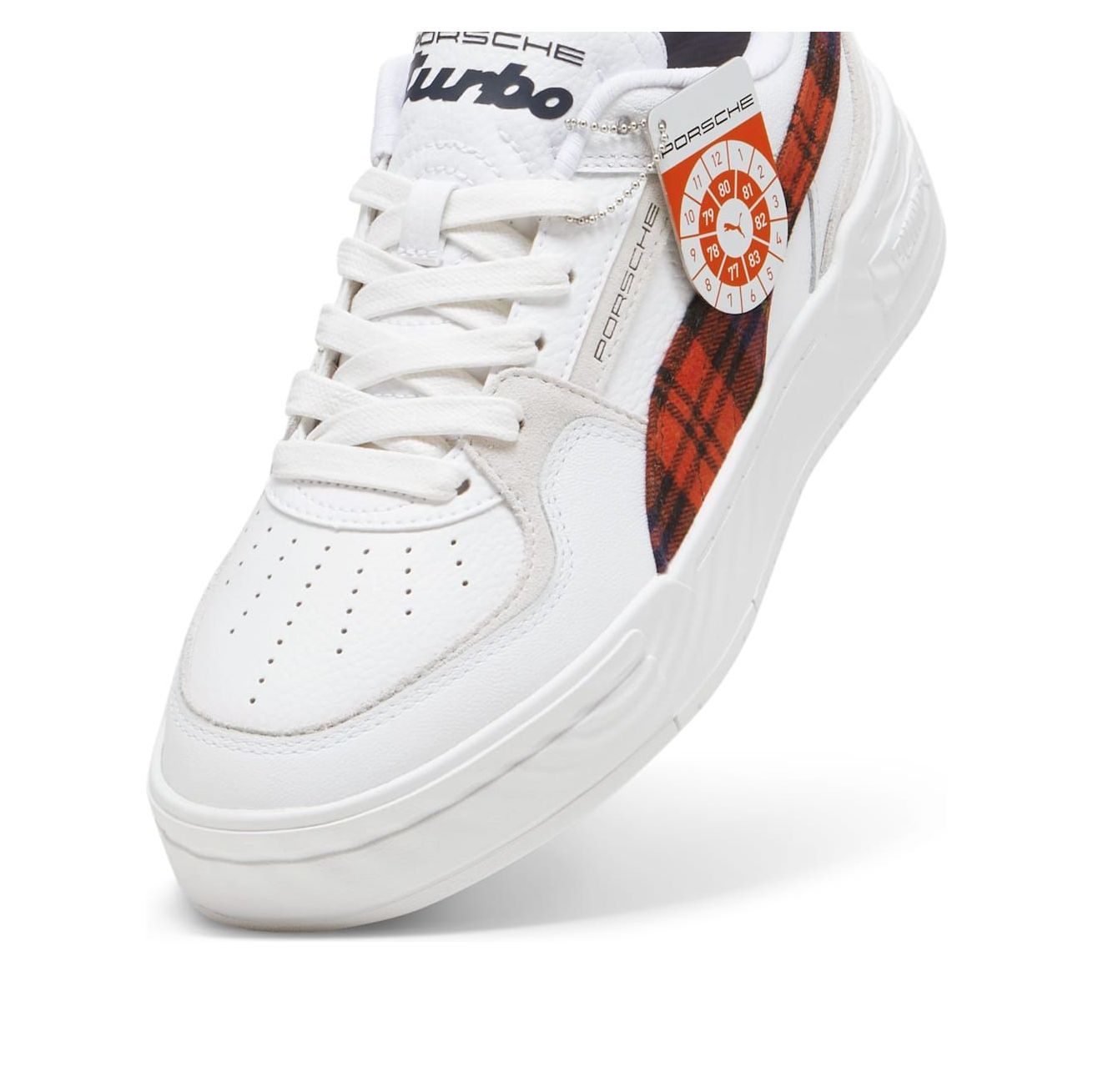 PUMA x Porsche Legacy CA Pro 'Tartan Formstrip White Redmazing' 308418-01