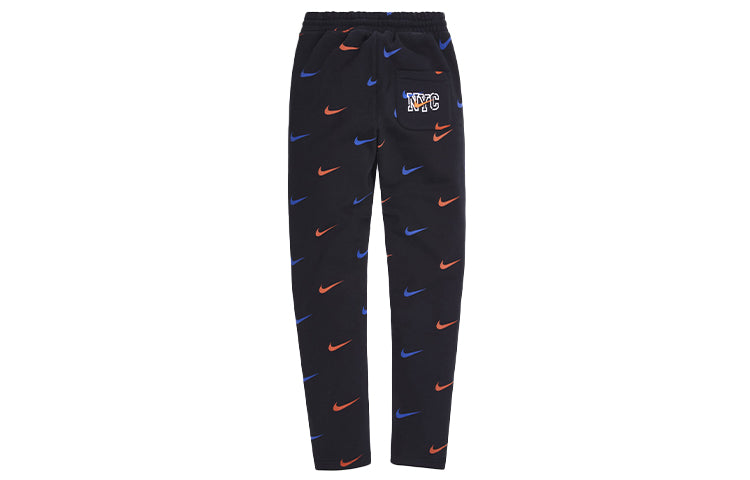 KITH x Nike New York Knicks AOP Fleece Pant 'Black' NKCZ1792-010