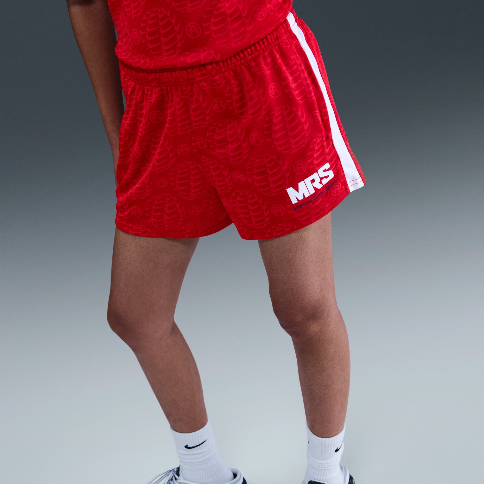 Nike x Martine Rose Football Shorts 'Red' HM9025-657