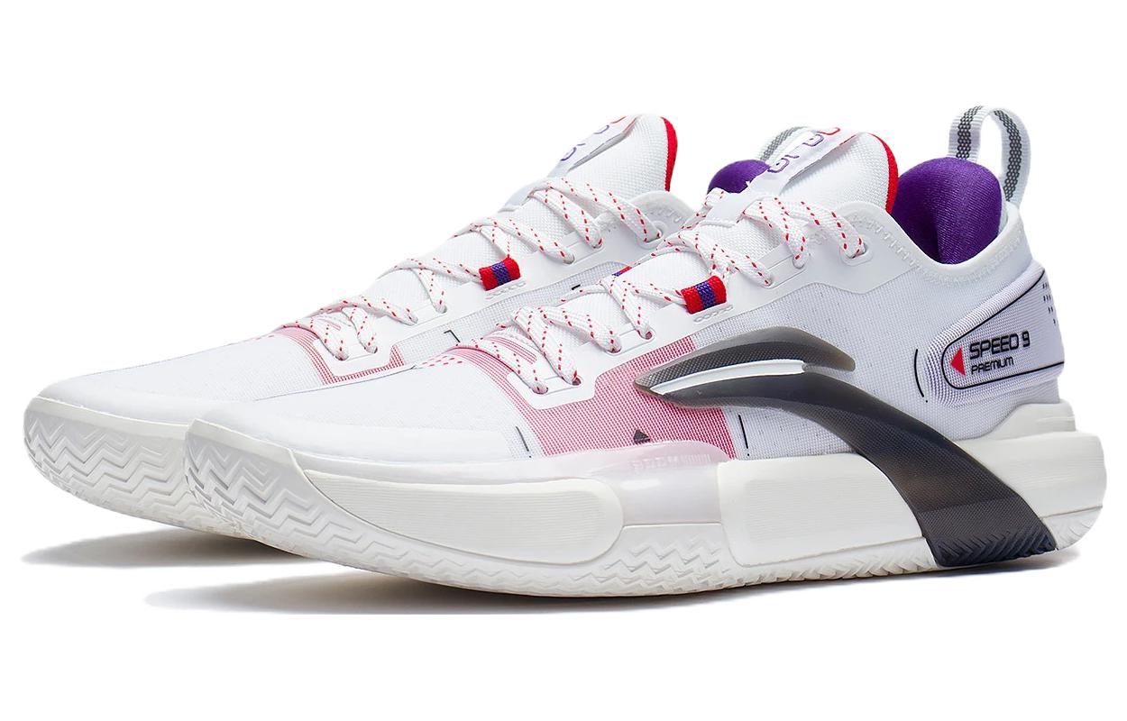 Li-Ning Speed 9 Premium 'White Pink' ABAS071-2
