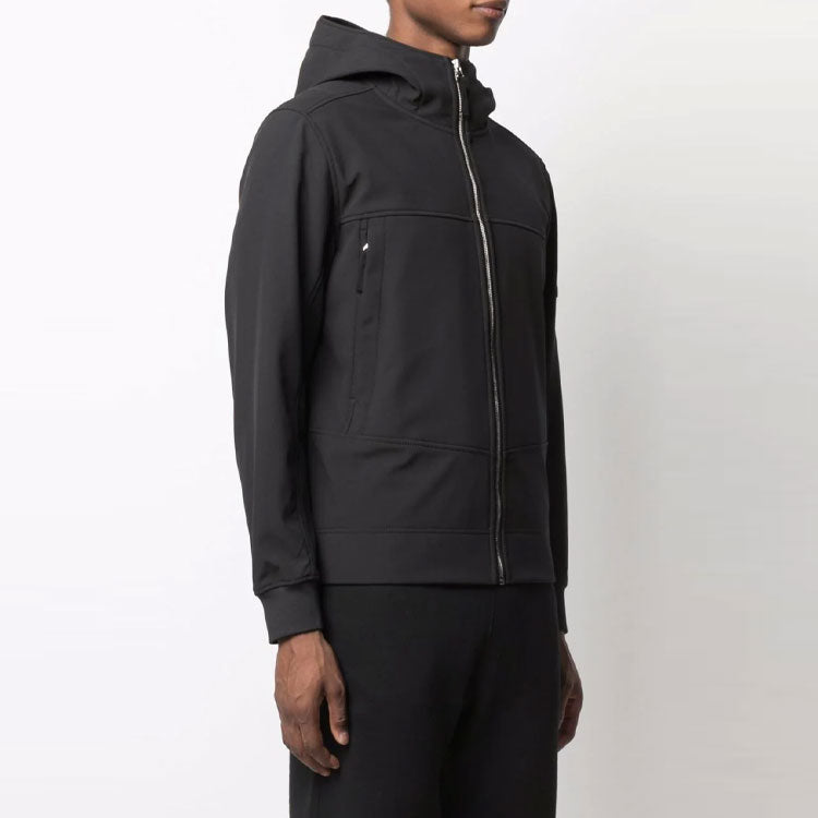 STONE ISLAND Badge Logo Shell Jacket 'Black' 7515Q0122-V0029