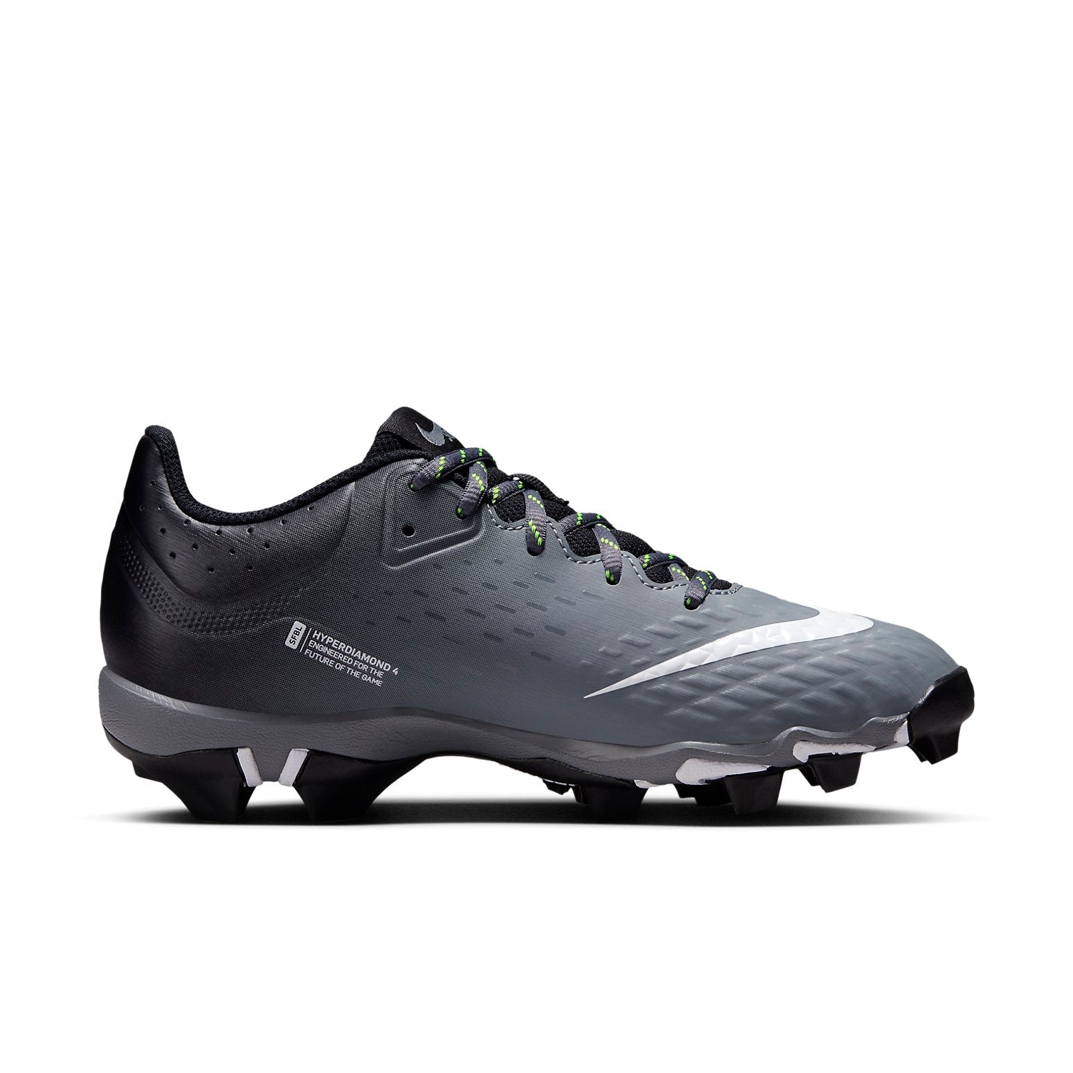 (WMNS) Nike Hyperdiamond 4 Keystone 'Black Cool Grey' CZ5918-007