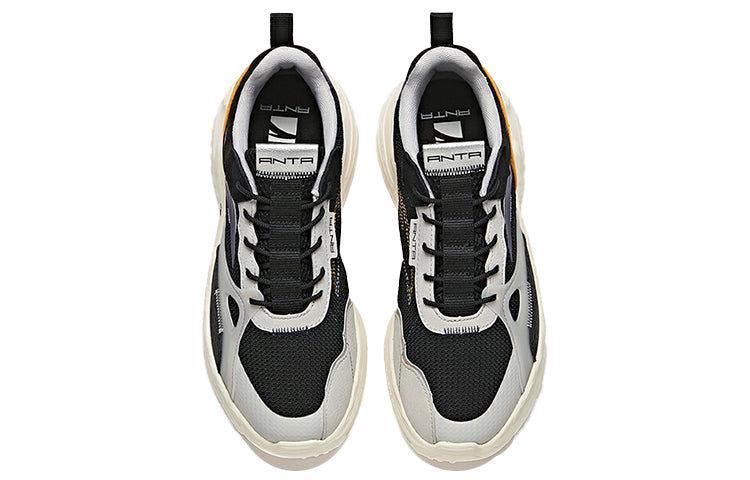 ANTA Mix Casual Sneakers 'Black White' 112118812-3