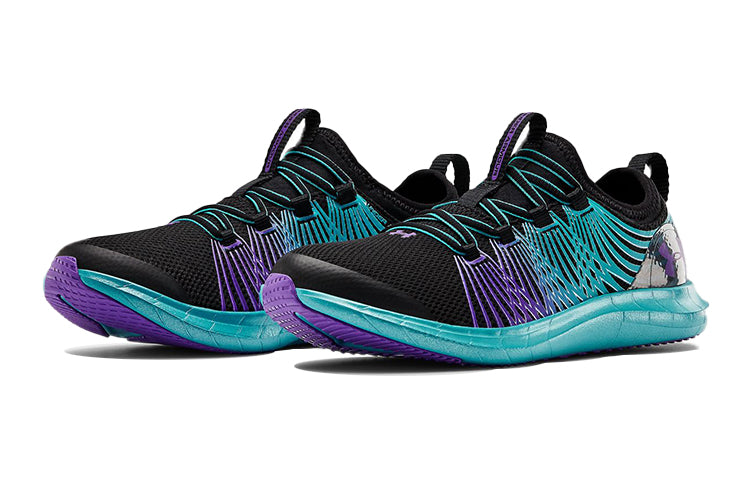 (GS) Under Armour Infinity 2 Prism Black/Blue 3023205-001