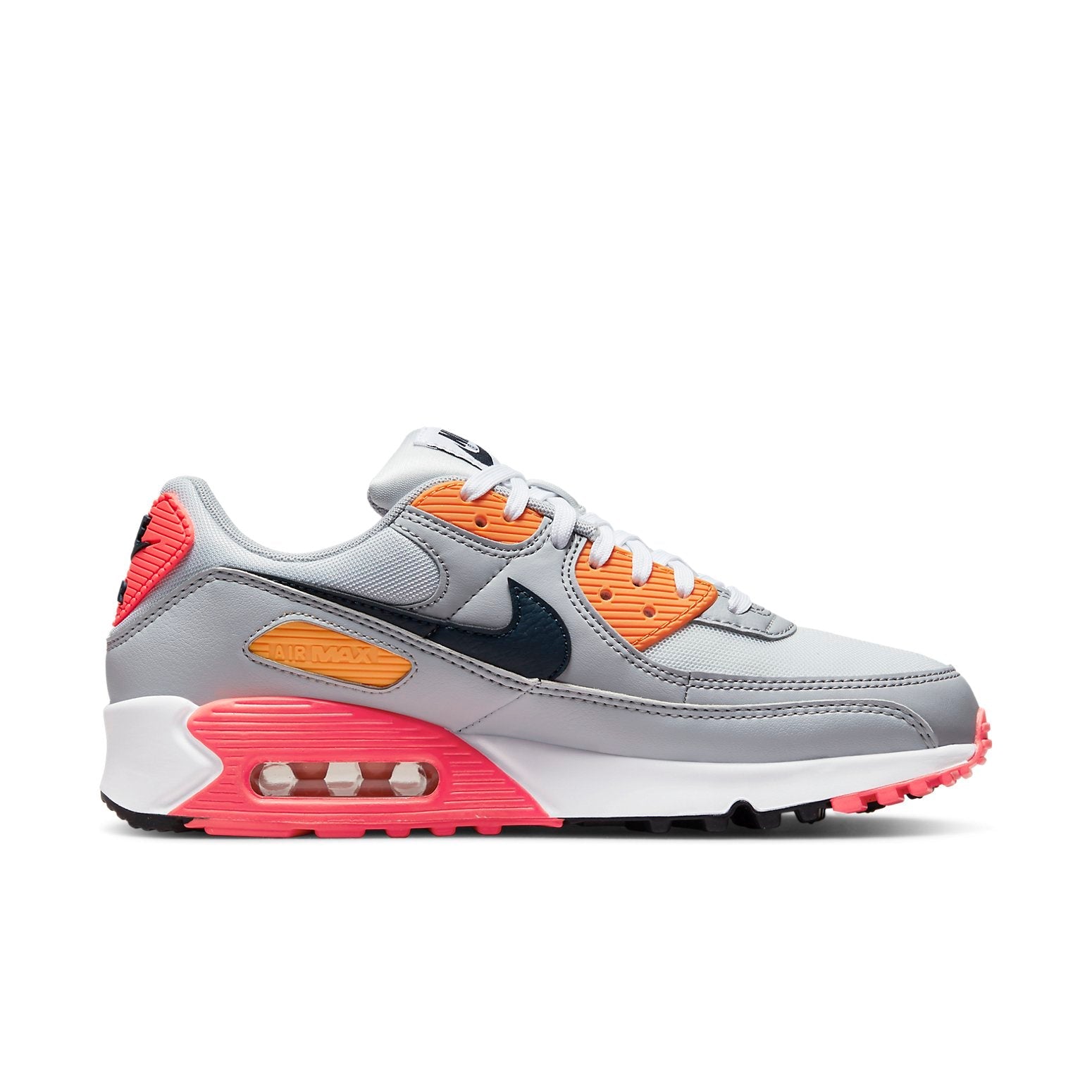 (WMNS) Nike Air Max 90 'Grey Crimson Gold' DH5072-001