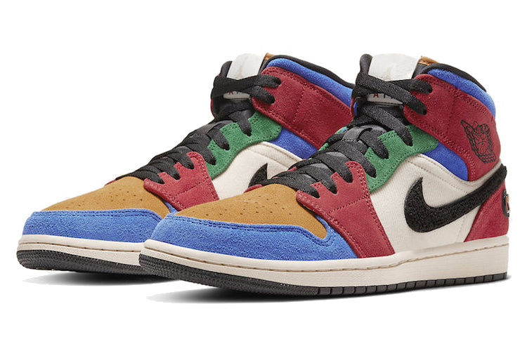 Air Jordan 1 Mid x Blue The Great  'Fearless' CU2805-100