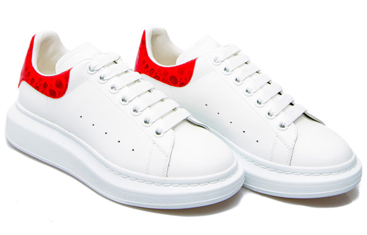 Alexander McQueen Oversized Sneaker 'White Red Crocodile' 625162WHYB89676