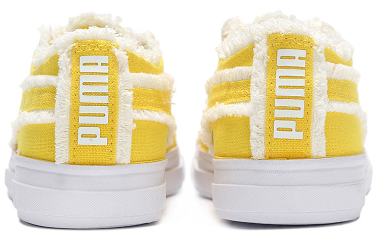 PUMA Capri Raw Cut Shoes Yellow 381586-01