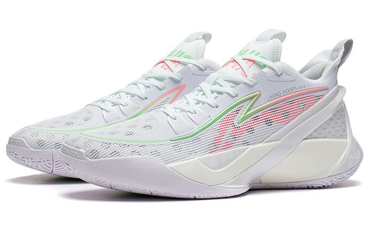 Li-Ning Sonic 10 V2 Mid 'White Pink' ABAS057-1
