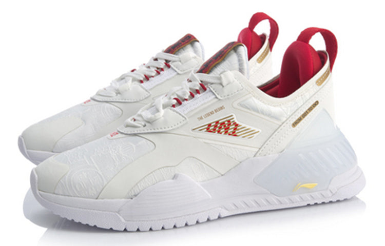 (WMNS) Li-Ning 001 T2000 'White Red' AGLQ002-6