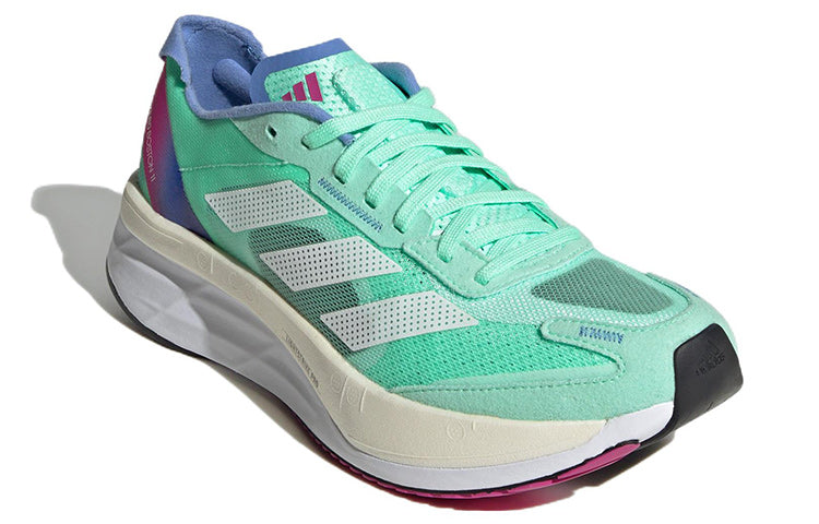 (WMNS) adidas Adizero Boston 11 'Pulse Mint   Cloud White' HQ3696
