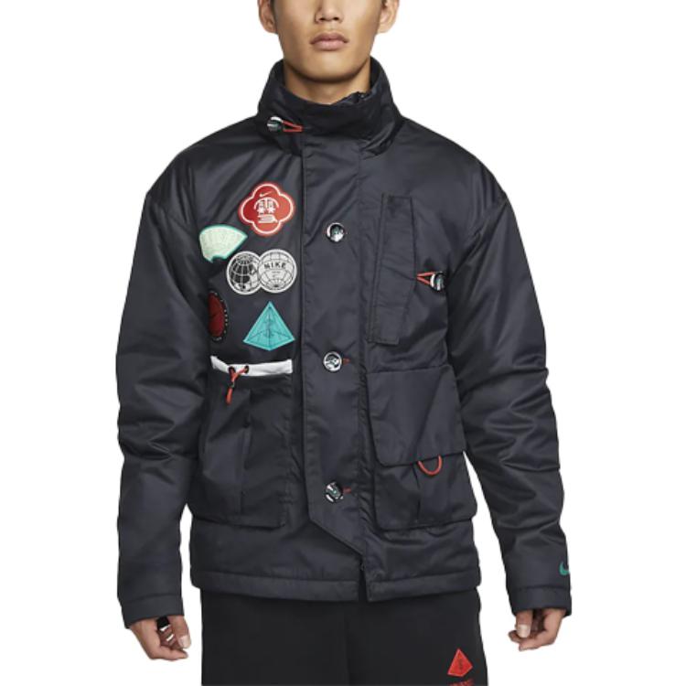 Nike Kyrie CNY Button Jacket 'Black' DJ3856-010