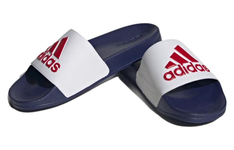 adidas Adilette Shower Slide 'White Victory Blue' HQ6885