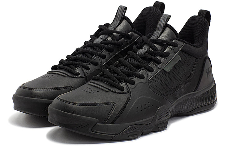 361 Degrees Basketball Training Shoes 'Triple Black' 672341118-4