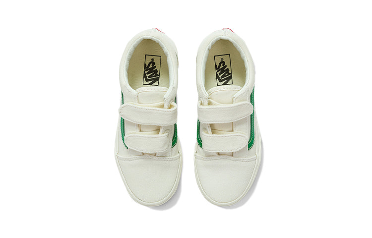 (PS) Vans Old Skool 'White Green' VN0A4BUVRFX