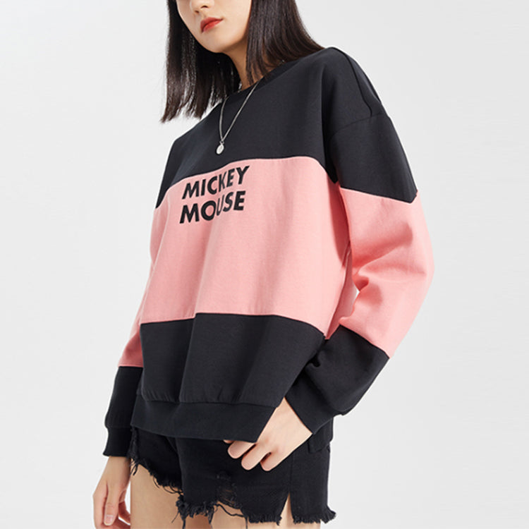 Li-Ning x Disney Crossover Casual Loose Pullover Black AWDQ394-2