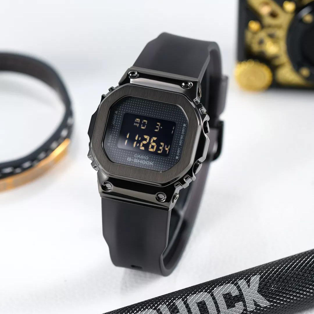 CASIO G-Shock Digital 'Black' GM-S5600SB-1PR
