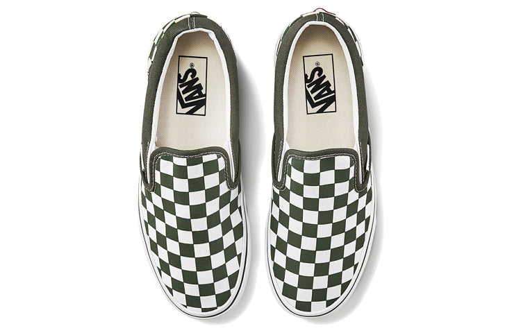 Vans Classic Slip-On 'Checkerboard - Grape Leaf' VN0A4U381GA