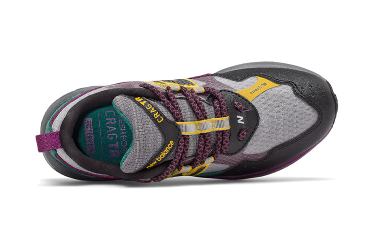 New Balance Kids' Fresh Foam Crag Grey/Green/Purple PECRGLC2