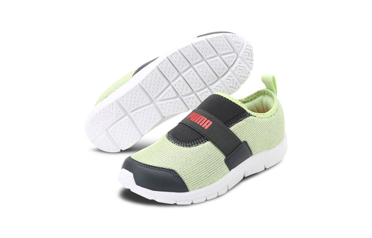 (PS) PUMA Flex IDP Running Shoes Light Green 374599-04