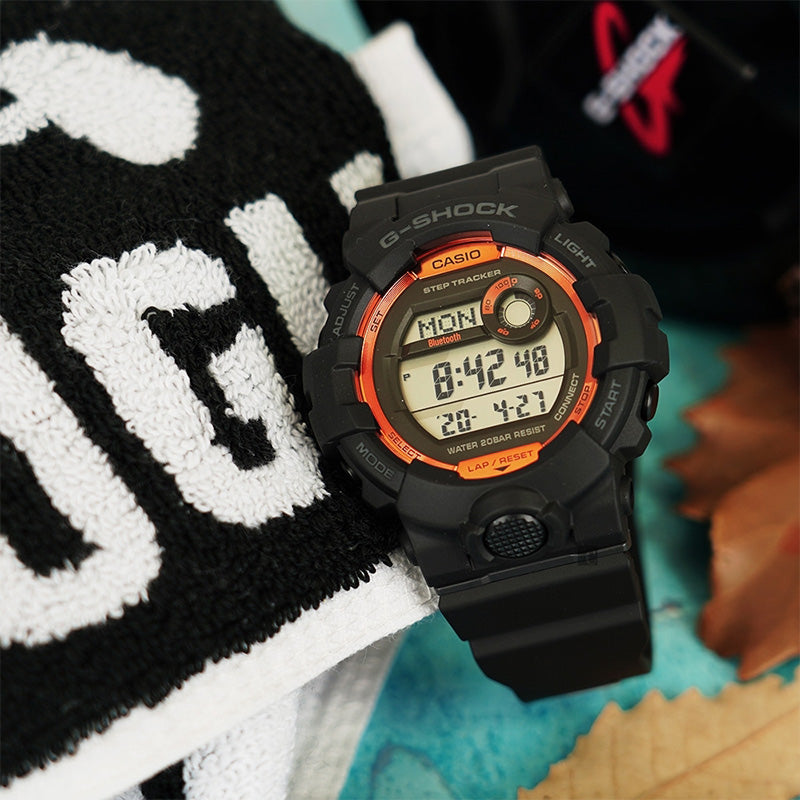 CASIO G-Shock Digital 'Black Orange' GBD-800SF-1
