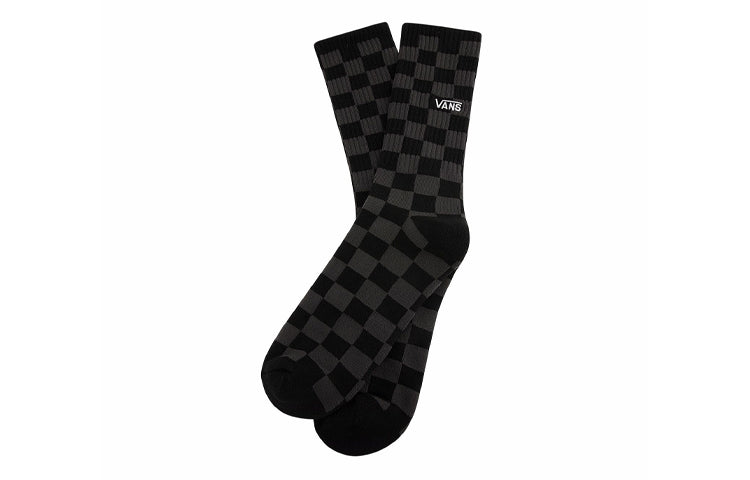 Vans Checkerboard Crew II Socks 'Black White' VN0A3H3NBA5
