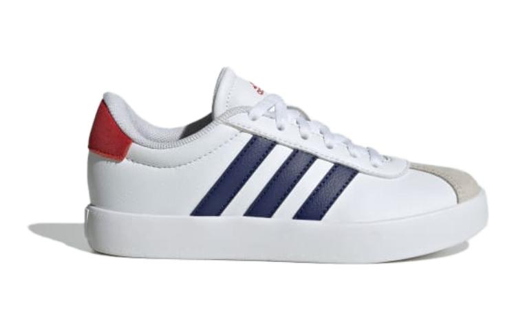 (GS) adidas VL Court 3.0 'White Dark Blue' IE6224
