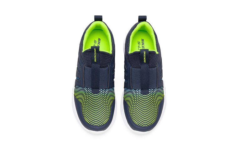 Skechers Lighted K Blue/Green 400127L-NVLM