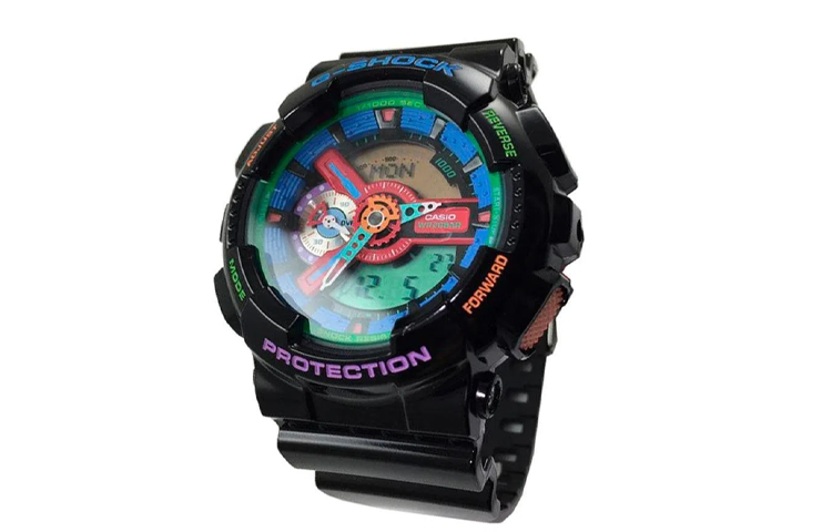 CASIO G-Shock Analog-Digital 'Black' GA-110MC-1A