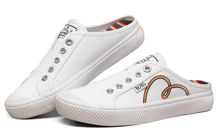 (WMNS) Skechers Bob's Sneakers White 113308-WMLT