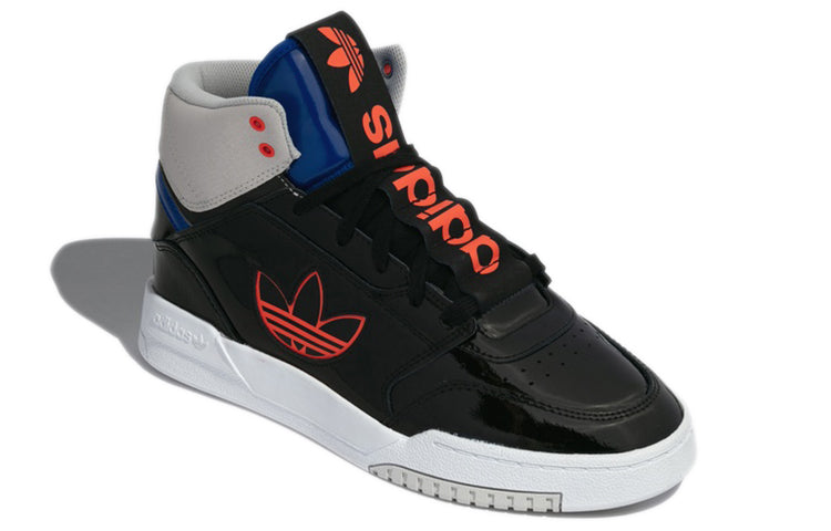 adidas originals Drop Step XLT 'Carbon Black Gray Orange' FX7684