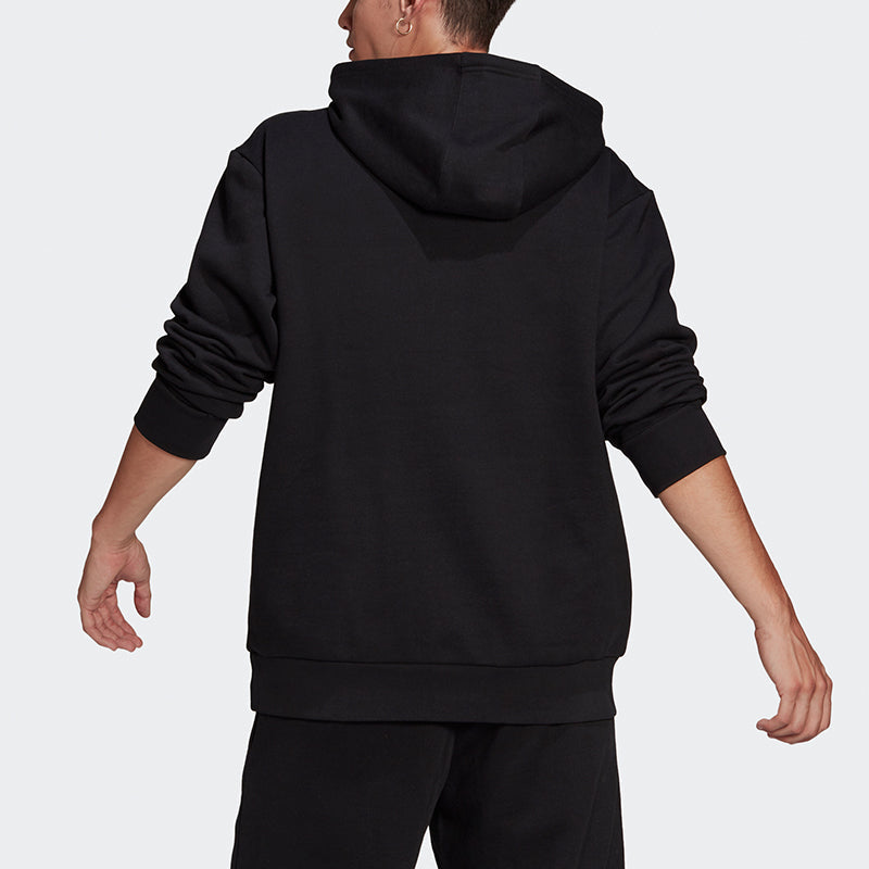 adidas originals Adv Logo Hoody Athleisure Casual Sports Printing Pattern Black GN2325