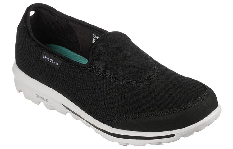 (WMNS) Skechers Go Walk Classic 'Ideal Sunset - Black White' 124464-BKW
