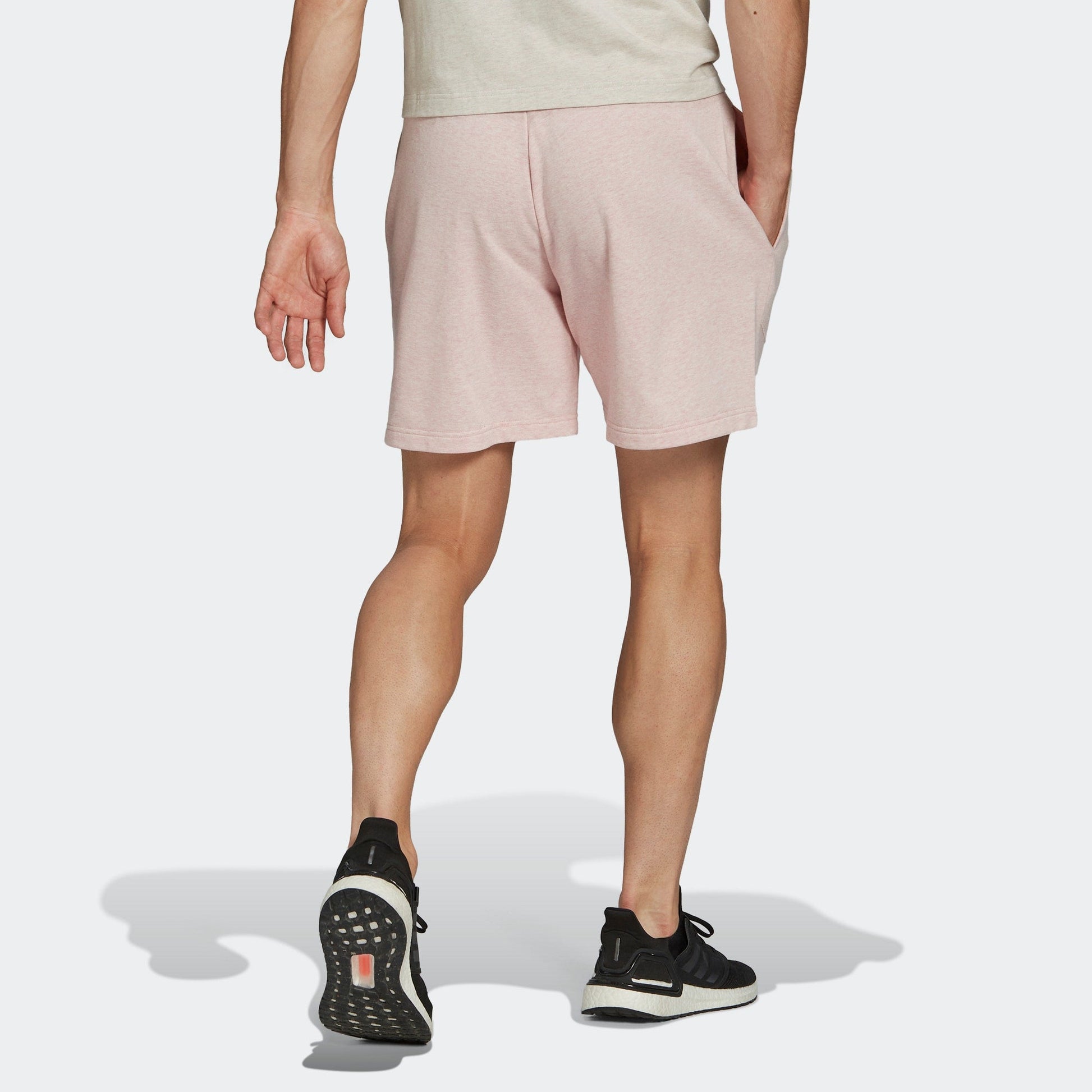 adidas BotanDyed Short Elastic Waistband Loose Sports Shorts Couple Style Pink H65784