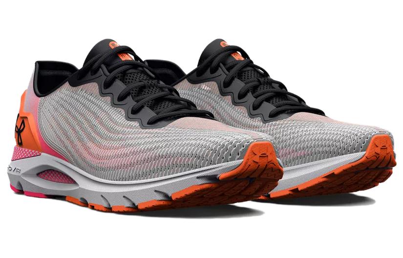 (WMNS) Under Armour HOVR Sonic 6 'Breeze - Grey Pink Orange' 3026266-001