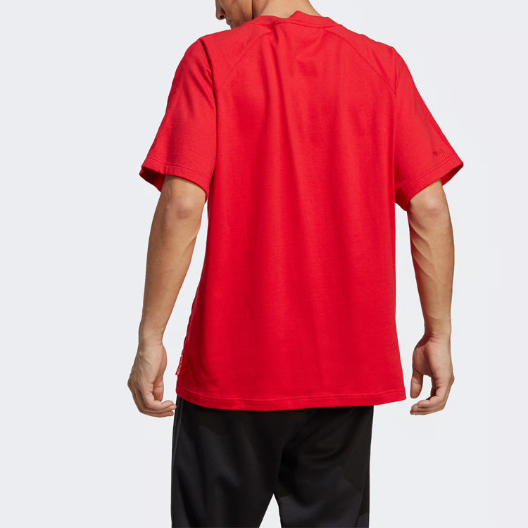 adidas Blue Version Essentials Tee 'Better Scarlet' IA2445