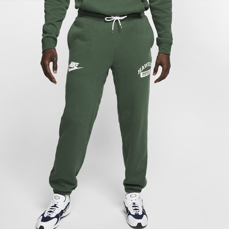 Nike X Stranger Things Sweat Pant Crossover Casual Sports Pants US Edition Green CQ3656-323