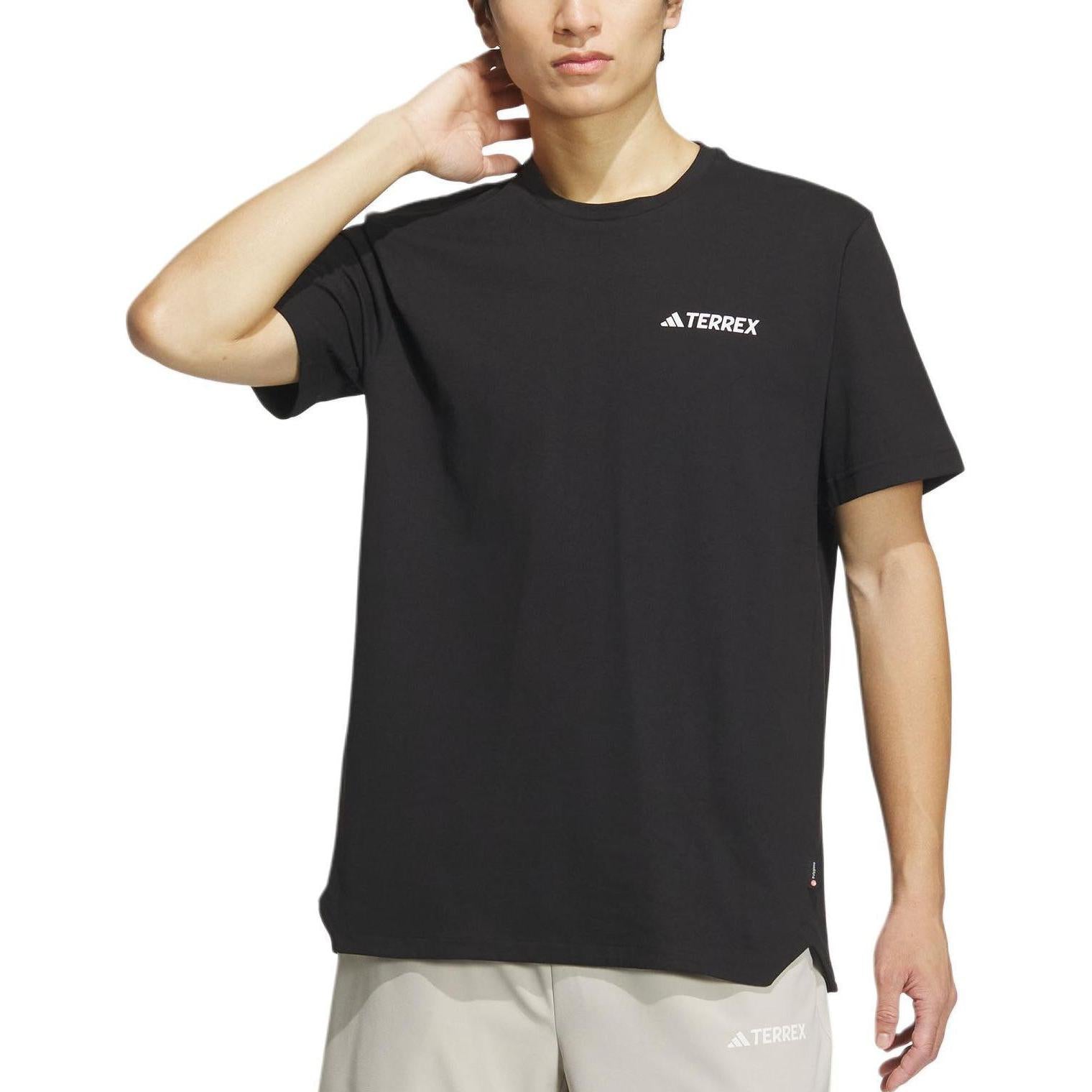 adidas Graphic T-Shirts Asia Sizing 'Black' IW3904