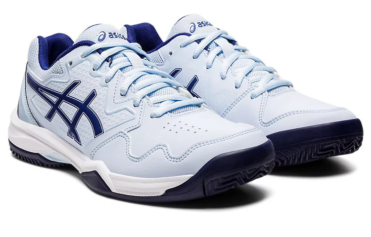 (WMNS) ASICS Gel-Dedicate 7 Clay Sneakers 'Light Blue White' 1042A168-403