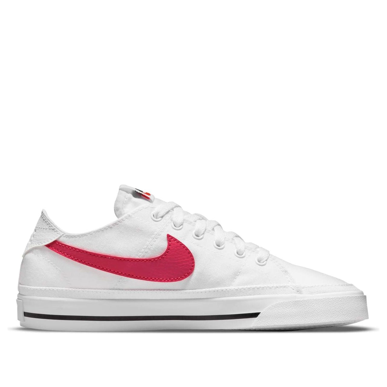 (WMNS) Nike Court Legacy Canvas Low-Top Sneakers White/Pink CZ0294-102
