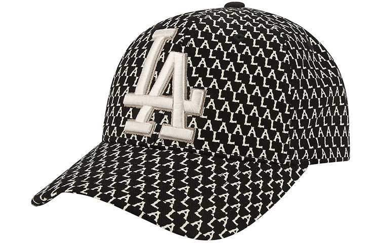 MLB Monogram Series Los Angeles Dodgers Adjustable LA Baseball Cap Black 32CPFB941-07L