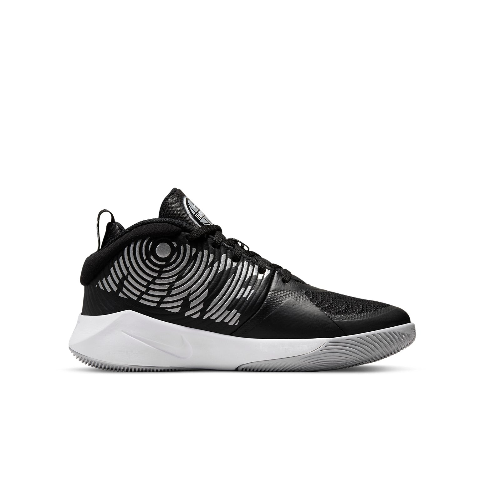 (GS) Nike Team Hustle D 9 'Black Silver' AQ4224-001